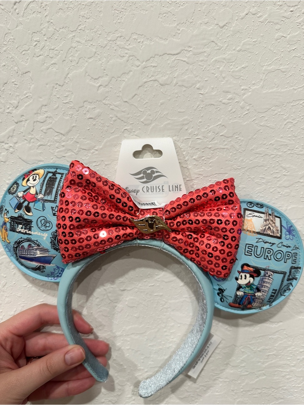 Europe Cruise Minnie Mouse Ears